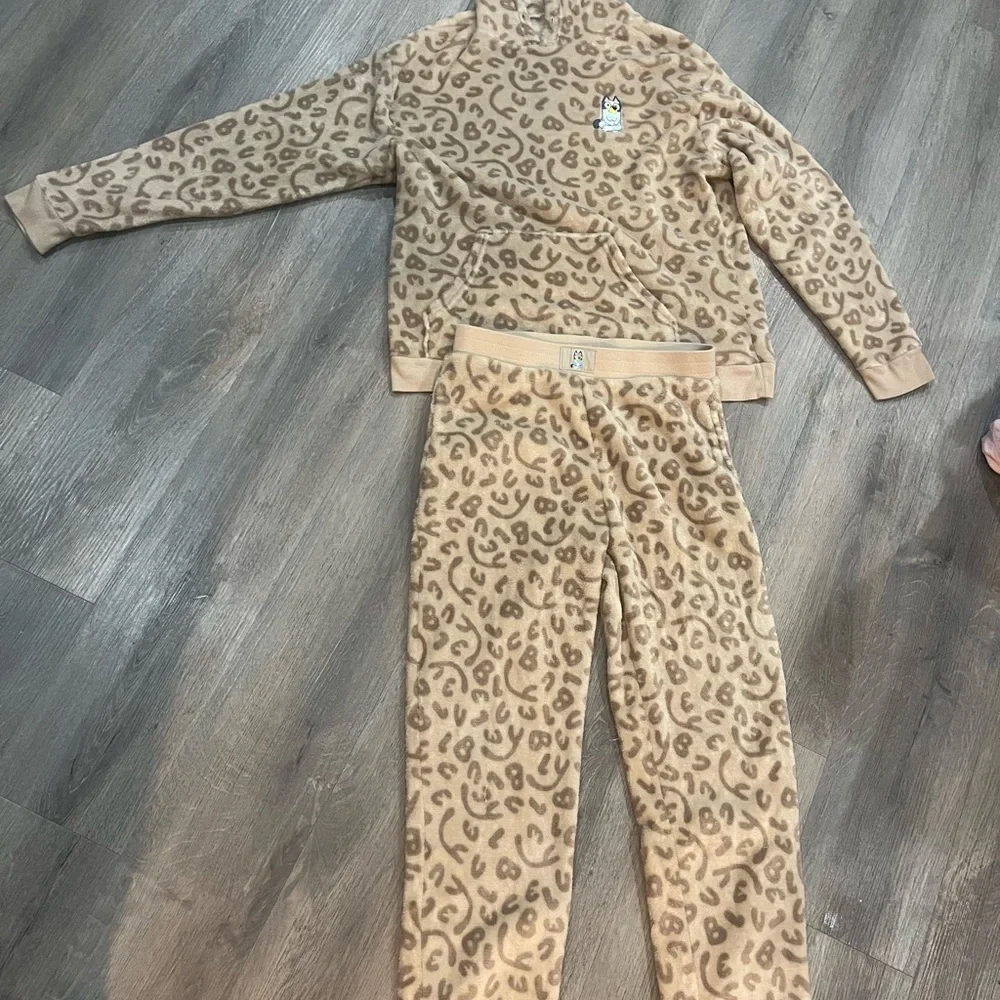 Cozy Kids Leopard‎ Print Matching Set